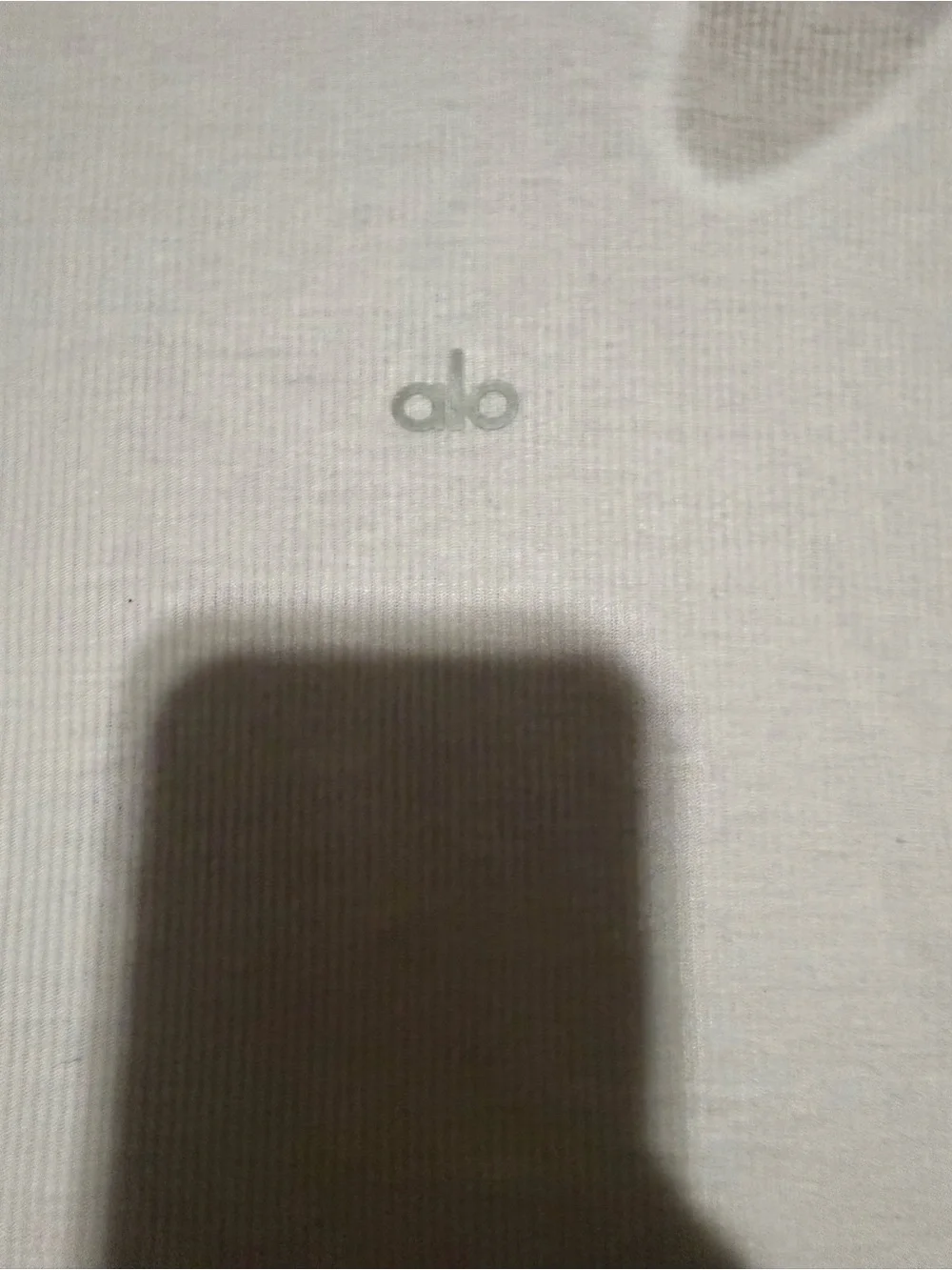 ALO Yoga lightweight white